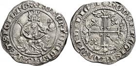 Napoli 
Roberto d’Angiò, 1309-1343. Gigliato, AR 3,96 g. Pannuti-Riccio 2. MIR 28.
q.Spl