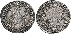 Napoli 
Roberto d’Angiò, 1309-1343. Gigliato di Provenza, AR 3,93 g. CNI 99 var.
Bella patina di medagliere, q.Spl