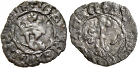 Napoli 
Giovanna II di Durazzo, 1414-1435. Denaro, Mist. 0,41 g. Pannuti-Riccio 1. MIR 47.
Raro. BB