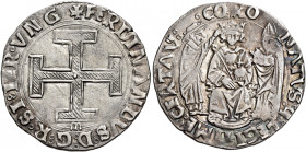 Napoli 
Ferdinando I d’Aragona, 1458-1494. Coronato, AR 3,94 g. Sigla M (Antonio Miroballo m.d.z., 1458-1460). Pannuti-Riccio 12b. MIR 66/3. Vall-Llo...
