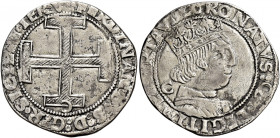 Napoli 
Ferdinando I d’Aragona, 1458-1494. Coronato, AR 3,14 g. Sigla C sotto la croce e dietro al busto. Pannuti-Riccio 16c. MIR 68/18. Vall-Llosera...