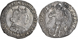 Napoli 
Ferdinando I d’Aragona, 1458-1494. Coronato, AR 3,90 g. Pannuti-Riccio 17. MIR 69. Vall-Llosera i Tarrés 161a.
Buon BB
