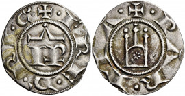 Parma 
Repubblica a nome di Federico II, 1220-1250. Grosso, AR 1,22 g. CNI 1/6. MIR 902.
q.Spl