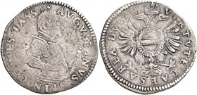 Tassarolo 
Agostino Spinola, 1604-1616. Quarto di scudo, AR 6,23 g. Ravegnani Morosini 9. MIR 969/1.
Molto raro. MB / q.BB