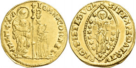 Venezia 
Giovanni II Corner, 1709-1722. Zecchino, AV 3,42 g. Paolucci 13. Friedberg 1372.
Migliore di Spl