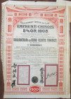 Gouvernement Imperial De Chine, Emprunt Chinois, 1905, I/U Bond