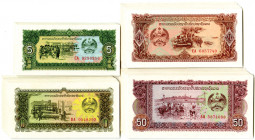 Bank of the Lao PDR. 1979 ND Issue Assortment.