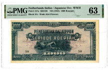 WWII Japanese Occupation. ND (1945). Issue Banknote.