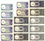 Middle Eastern Issued Banknote Assortment, 1940-2013