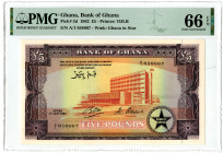 Bank of Ghana. 1962 High Grade Issued Banknote.