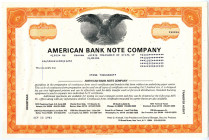 American Bank Note Co., 1981, Advertising Stock Certificate
