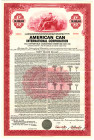 American Can International Corp. 1968, $30 Million Dollar Specimen Bond