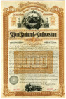 St. Paul, Brainerd and Northwestern Railroad Co. 1885 Specimen Bond Rarity