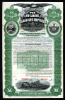 St. Louis, Siloam and Southern Railroad Co., 1895 Specimen Bond