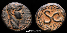 Claudius I Bronze Æ19 6.97 g. 19 mm Antioch 41-54 A.D. Good very fine (MBC)