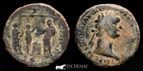 Domitian Bronze As 15,00 g., 28 mm. Rome 88 A.D. Good very fine