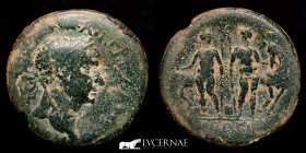 Trajan Bronze Sestertius 19.17 g., 31 mm. Rome 98-117 A.D. Very fine