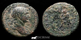 Trajan Bronze As 11,10 g., 27 mm. Rome 106/7 A.D. VF