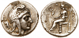 Paphlagonia, Amastris. Queen Amastris. Silver Didrachm (9.51 g), ca. 300-285 BC. Head of Amastris (or Mithras?) right, wearing laureate Phrygian headd...