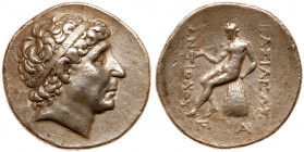 Seleukid Kingdom. Antiochos II Theos. Silver Tetradrachm (17.04 g), 261-246 BC. Sardes, ca. 261-250 BC. Diademed head of Antiochos II right. Reverse: ...
