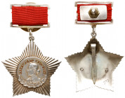 Order of Suvorov 3rd Class. Type 1. Award # 272. Silver and enamels. Early type 1 award, on rectangular suspension, with stick-pin on reverse. Minor w...