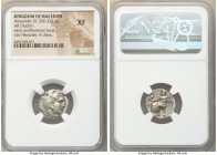 MACEDONIAN KINGDOM. Alexander III the Great (336-323 BC). AR drachm (17mm, 1h). NGC XF. Early posthumous issue of Lampsacus, ca. 323-317 BC. Head of H...