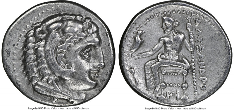 MACEDONIAN KINGDOM. Alexander III the Great (336-323 BC). AR drachm (18mm, 12h)....