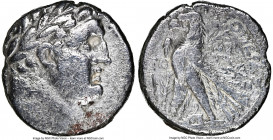 PHOENICIA. Tyre. Ca. 126/5 BC-AD 65/6. AR half-shekel (19mm, 6.67 gm, 12h). NGC VF 4/5 - 2/5. Dated Civic Year 169 (AD 43/4). Laureate head of Melqart...