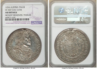 Ferdinand III Taler 1654 AU Details (Mount Removed, Tooled) NGC, St Veit mint, KM924, Dav-3194. 

HID09801242017

© 2020 Heritage Auctions | All R...