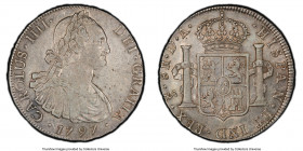Charles IV 8 Reales 1797 So-DA AU Details (Scratch) PCGS, Santiago mint, KM51. Ex. BKingdom Collection

HID09801242017

© 2020 Heritage Auctions |...