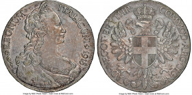 Italian Colony. Vittorio Emanuele III Tallero 1918-R AU55 NGC, Rome mint, KM5. Mauve tinted gray toning. 

HID09801242017

© 2020 Heritage Auction...