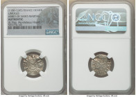 Abbey of Saint Martial 4-Piece Lot of Certified Deniers ND (1100-1245) Authentic NGC, Limoges mint, PdA-2295. Weights range from 0.58-0.80gm. Sold as ...