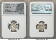 Melgueil. Anonymous 4-Piece Lot of Certified Deniers ND (1100-1300) Authentic NGC, PdA-3843. Weights range from 0.90-1.02gm. Sold as is, no returns.
...