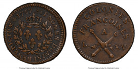 Louis XV 12 Deniers (Sou) 1767-A AU50 PCGS, Paris mint, KM6. Scarce one year type. 

HID09801242017

© 2020 Heritage Auctions | All Rights Reserve...