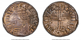 Kings of All England. Edward the Confessor (1042-1066) Penny ND (1059-1062) MS62 PCGS, Chichester mint, Godwine as moneyer, Hammer Cross type, S-1182,...