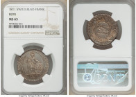 Bern. Canton Frank 1811 MS65 NGC, KM174. Mintage: 11,000. One year type. Reflective surfaces with gray and citrus tone. 

HID09801242017

© 2020 H...