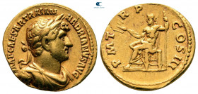 Hadrian AD 117-138. Struck AD 122. Rome. Aureus AV