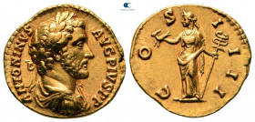 Antoninus Pius AD 138-161. Struck AD 145-161. Rome. Aureus AV