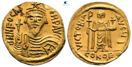 Phocas AD 602-610. Constantinople. Solidus AV