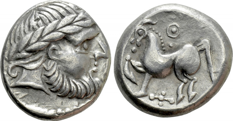 EASTERN EUROPE. Imitations of Philip II of Macedon (2nd-1st centuries BC). Tetra...