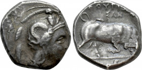 LUCANIA. Thourioi. Nomos (Circa 300-280 BC)