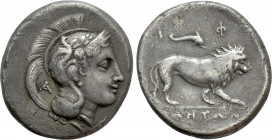 LUCANIA. Velia. Nomos (Circa 300-280 BC)