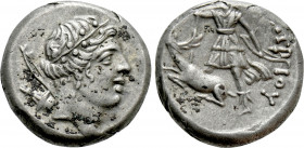 TAURIC CHERSONESOS. Chersonesos. Drachm (Circa 90-80 BC). Demetrios, magistrate