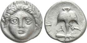THRACE. Apollonia Pontika. Diobol (Circa 410/04-341/23 BC)