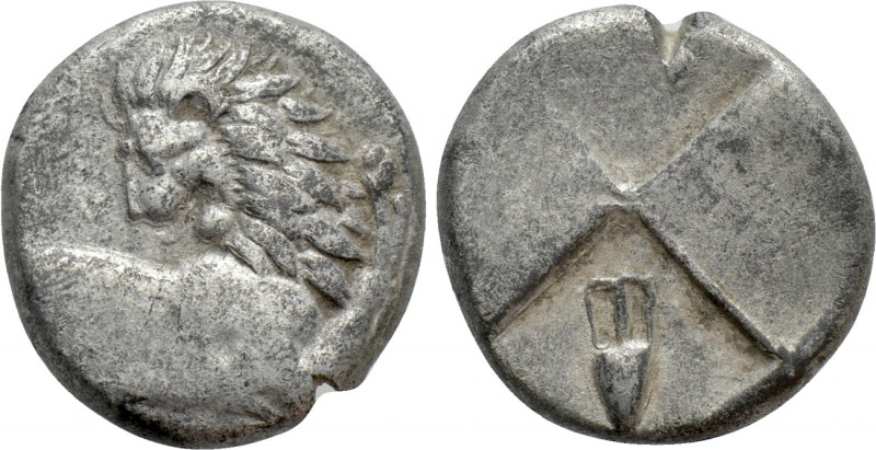 THRACE. Chersonesos. Hemidrachm (Circa 386-338 BC). 

Obv: Forepart of lion ri...