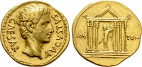 AUGUSTUS (27 BC-14 AD). Aureus. Uncertain Spanish mint, possibly Colonia Patricia