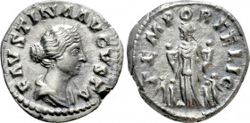 FAUSTINA II (Augusta, 147-176). Denarius. Rome