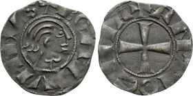CRUSADERS. Antioch. Bohémond III (Minority, 1149-1163). BI Denier
