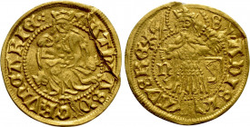 HUNGARY. Matthias I Corvinus (1458-1490). Goldgulden. Baia Mare