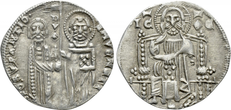 ITALY. Venice. Giovanni Soranzo (1312-1328). Grosso. 

Obv: IO SVPANTIO / DVX ...